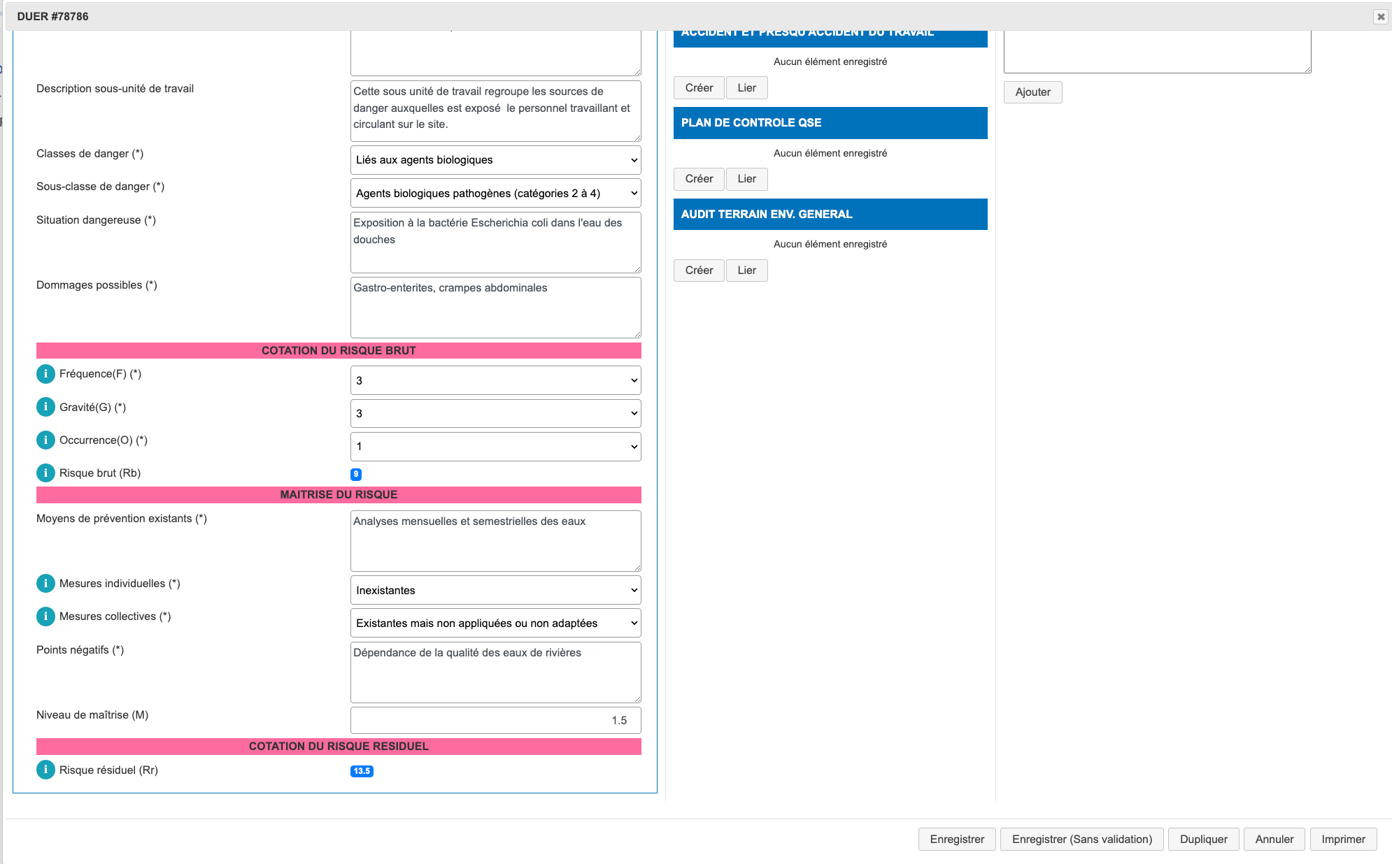 Logiciel d'évaluation des risques professionnels Izypeo QHSE