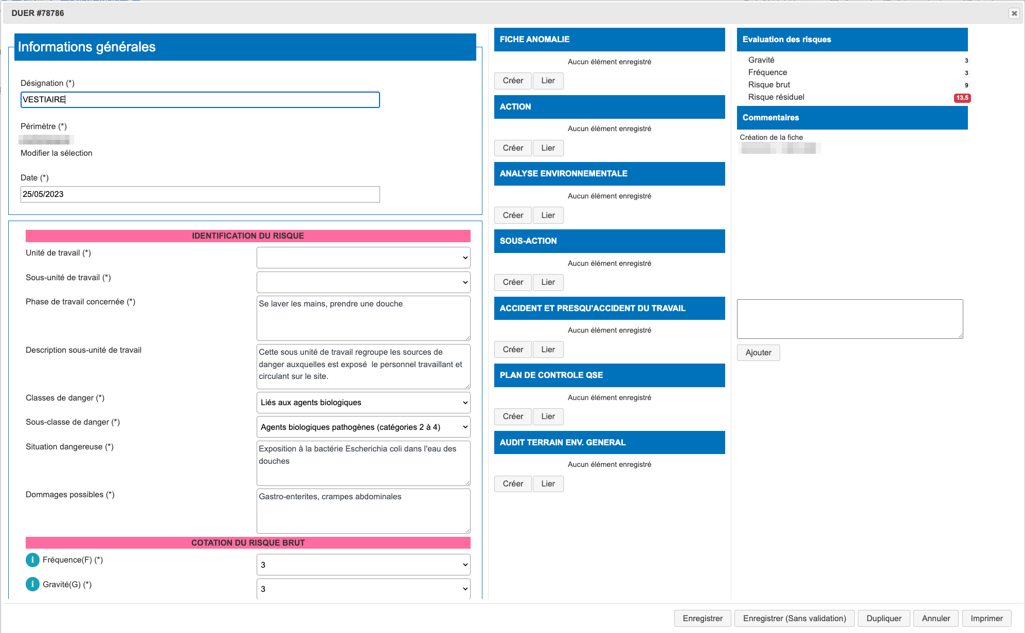 Logiciel d'évaluation des risques professionnels Izypeo QHSE